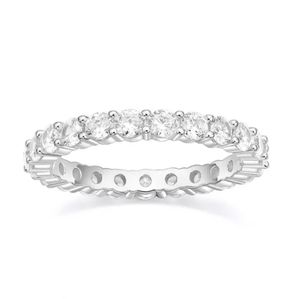COPY - 1.00 Carat White Moissanite Diamond Eternity Wedding Bands for women